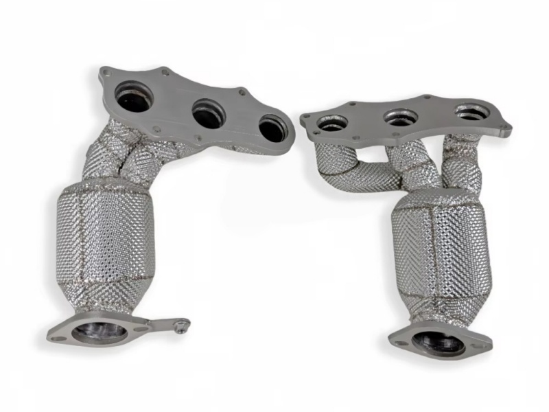 High Flow Catted Exhaust Manifold with Heat Wrap for Lotus Evora GT410 3.5L 2011-2015