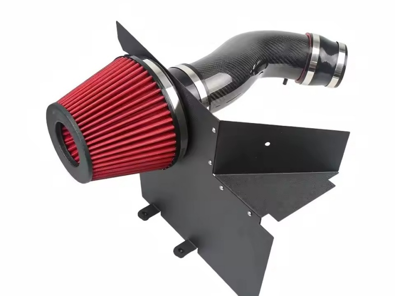 high quality Carbon Fiber material Cold Air Intake System for Audi S4 S5 Q5 3.0T 3.2L V6