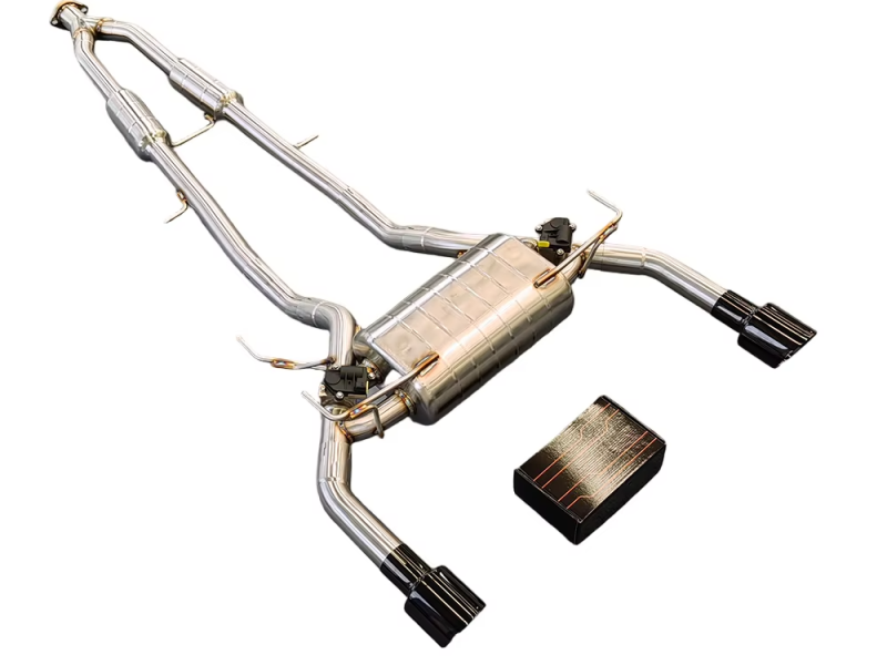 304 Stainless Steel Valved Catback Exhaust System Fit Infiniti FX37 3.7L V6 High Performance Exhaust Pipe