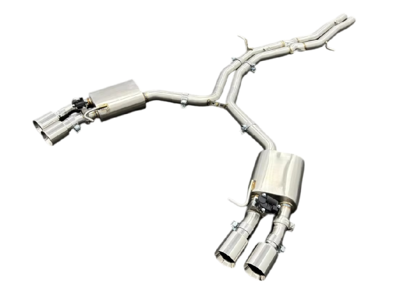 High Flow Catback Exhaust System for Audi S4 S5 B9 B9.5 3.0T Turbo Performance Upgrade
